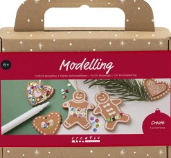 Creativ Company DIY Kit Modellering, Småkagefigurer