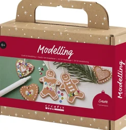 Creativ Company DIY Kit Modellering, Småkagefigurer