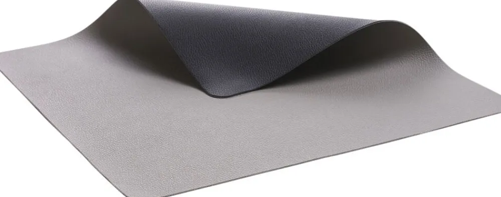 BITZ Dækkeserviet 46x33 4 stk. Sort/Grå Hot