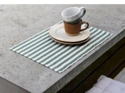 Dækkeserviet 33x48 2-pk Statement Stripe Green><noscript><img width=
