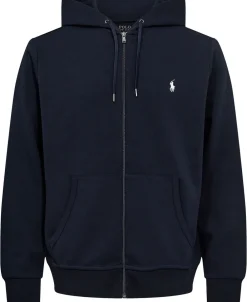 Polo Ralph Lauren Double-Knit Full-Zip Hoodie Blå New