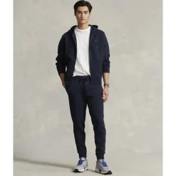 Polo Ralph Lauren Double-Knit Full-Zip Hoodie Blå New