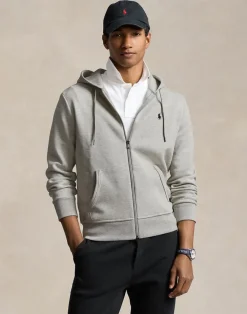 Double-Knit Full-Zip Hoodie>Polo Ralph Lauren New