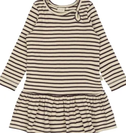 Dress L/S Modal Striped>PETIT PIAO Best