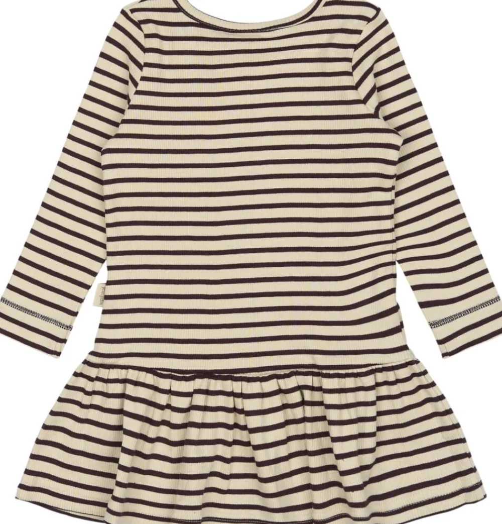 Dress L/S Modal Striped>PETIT PIAO Best