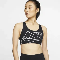 Dri Fit Swoosh Medium Support Sports Bh>Nike Discount