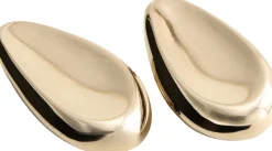 MANGO Drop earrings Gold New