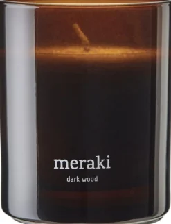 Meraki Duftlys, Dark wood Hot