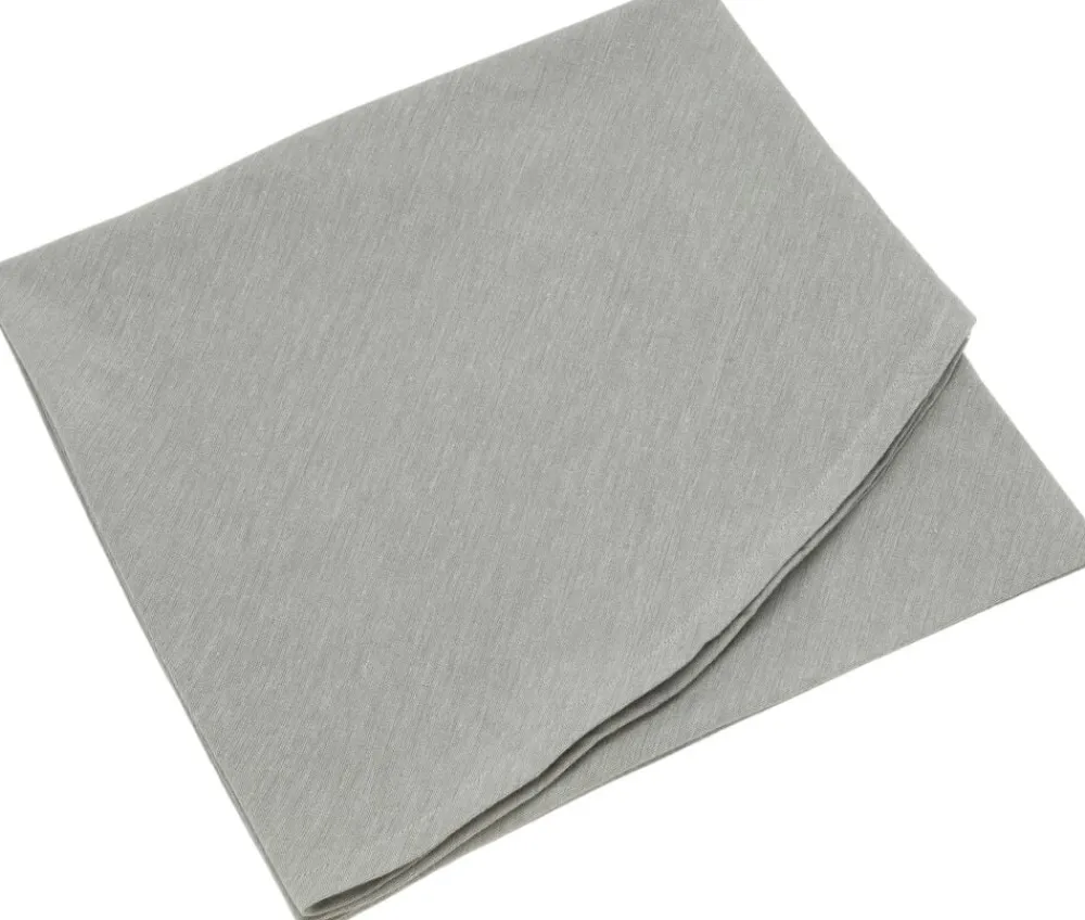 Dug Dia 180 cm Lys grå 100% ny bomuld>Bastian