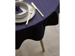 Södahl Dug dia180 Tiles Damask Indigo