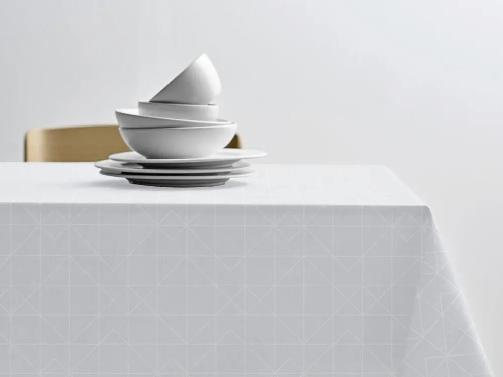 Södahl Dug dia180 Tiles Damask White New