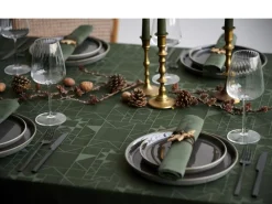 Dug 140x270 Star Damask Forest green><noscript><img width=