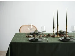 Dug 140x270 Star Damask Forest green><noscript><img width=