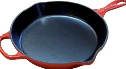 Le Creuset Dyb Stegepande i støbejern 26cm Cerise Hot