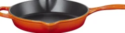 Le Creuset Dyb Stegepande i støbejern 26cm Volcanic Outlet