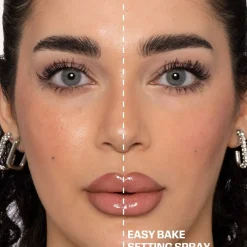 Huda Beauty Fastgørende makeupspray med 16 timers hold Easy bake setting spray Outlet