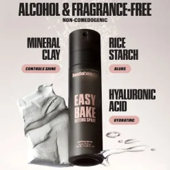 Huda Beauty Fastgørende makeupspray med 16 timers hold Easy bake setting spray Outlet