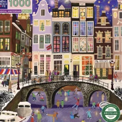 eeBoo - Puslespil 1000 brk - Magical Amsterdam Outlet