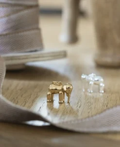 Dame Kay Bojesen Jewelry Elefanten i 18 karat forgyldt sølv med kæde