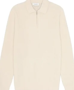 Elinor Zipper Polo Knit>Les Deux Clearance