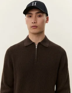 Les Deux Elinor Zipper Polo Knit