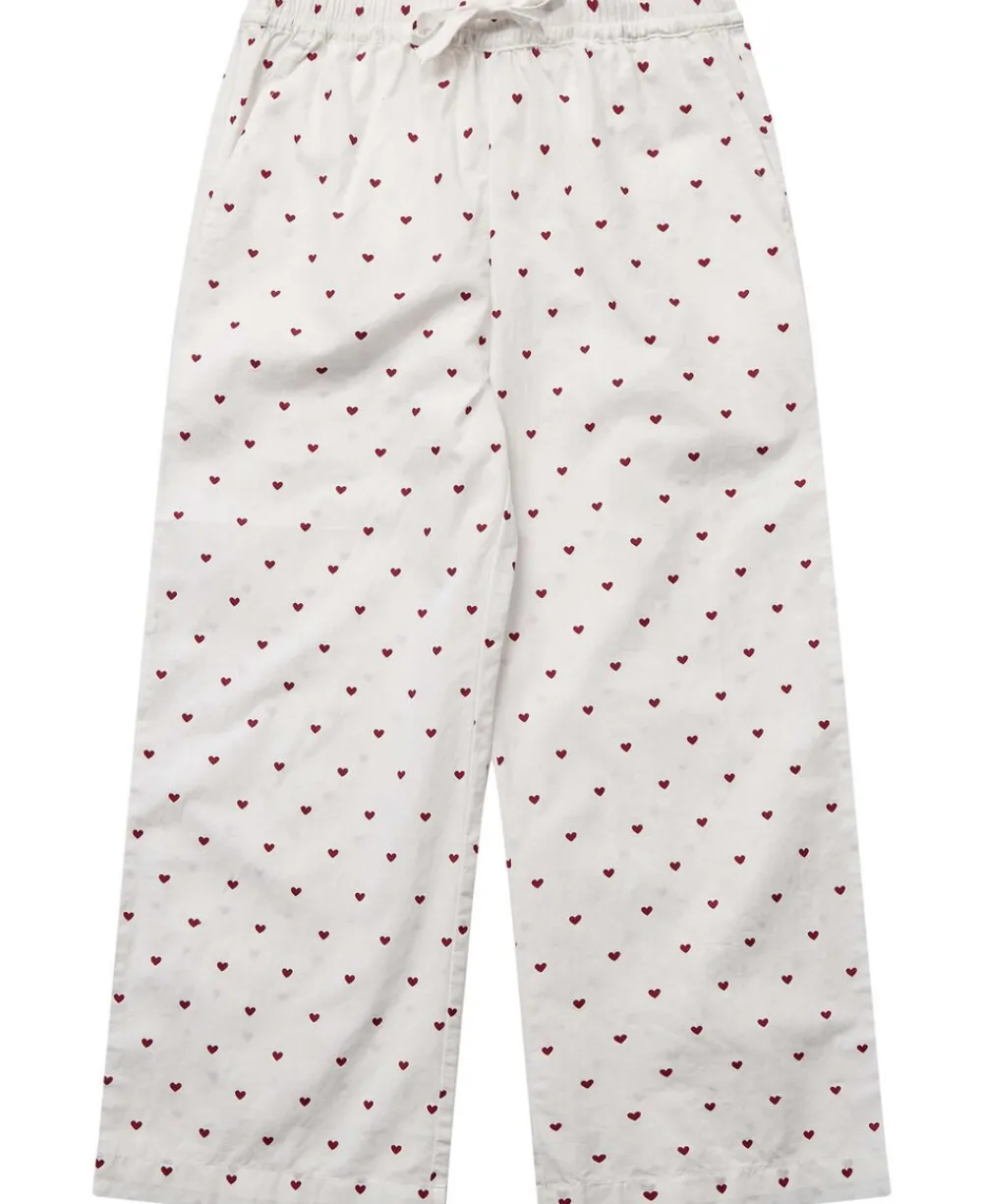 Magasin du Nord Collection Elize kids pants - Organic GOTS Small hearts