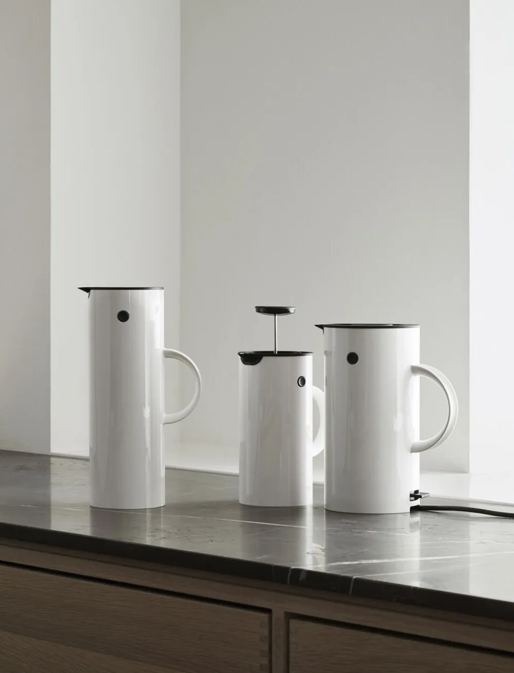 Stelton EM77 Elkedel, 1,5l White Best