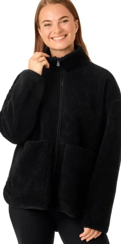 MCKINLEY Embla Pile Fleecejakker Sort