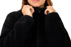 MCKINLEY Embla Pile Fleecejakker Sort