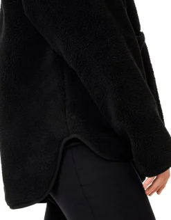 MCKINLEY Embla Pile Fleecejakker Sort