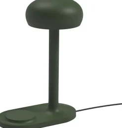 Eva Solo Emendo lampe med Qi trådløs oplader Emerald