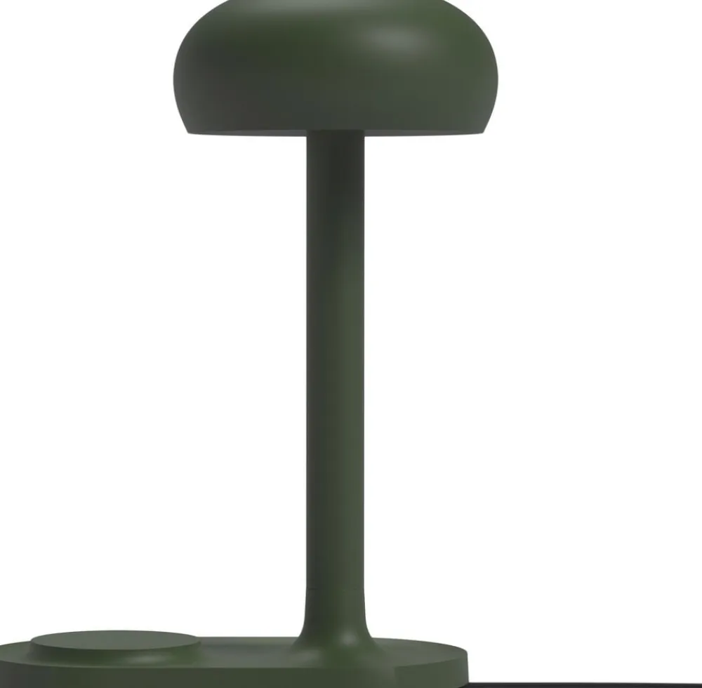 Eva Solo Emendo lampe med Qi trådløs oplader Emerald
