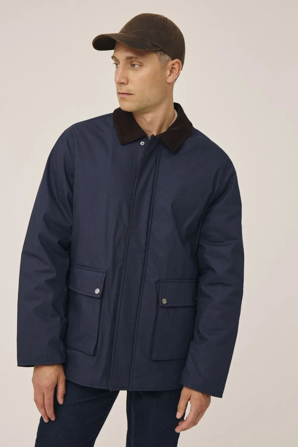 Magasin du Nord Collection Emerson 3 Coated jakke - GRS Night sky Discount