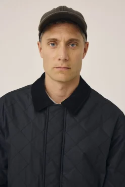 Magasin du Nord Collection Emerson 4 Coated quiltet jakke - GRS Black Best