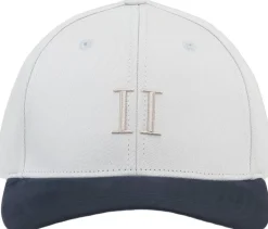 Les Deux Encore Contrast Suede Baseball Cap Gray dawn Sale