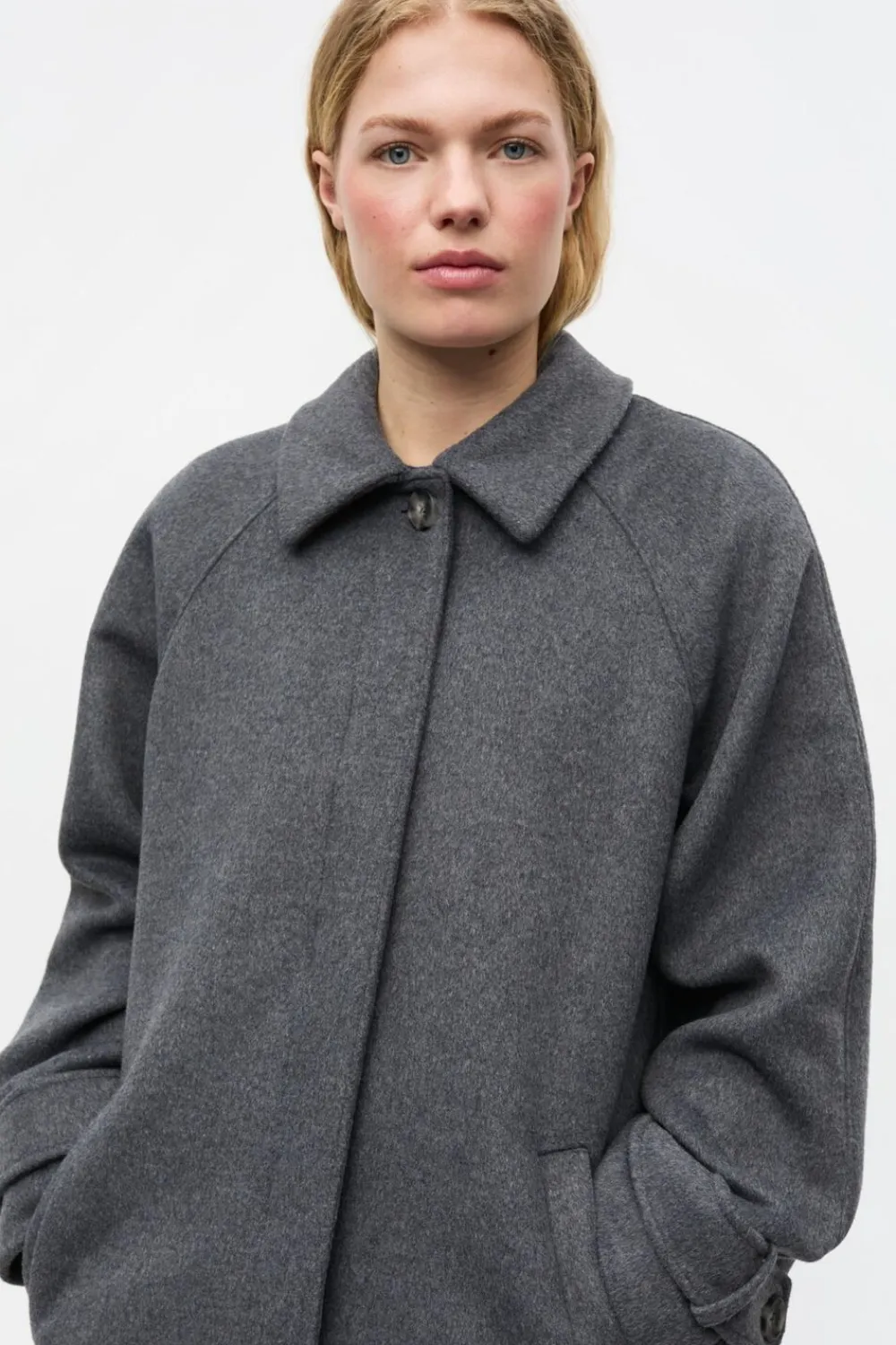 ENSENECA WOOL MIDI JACKET 7276>Envii Outlet