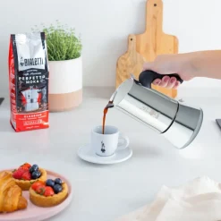 Espressokande Venus, 10 kop Stål>Bialetti New