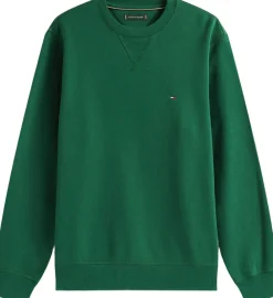 Tommy Hilfiger ESS SEASONAL FLEECE CREWNECK Ornamental green Clearance