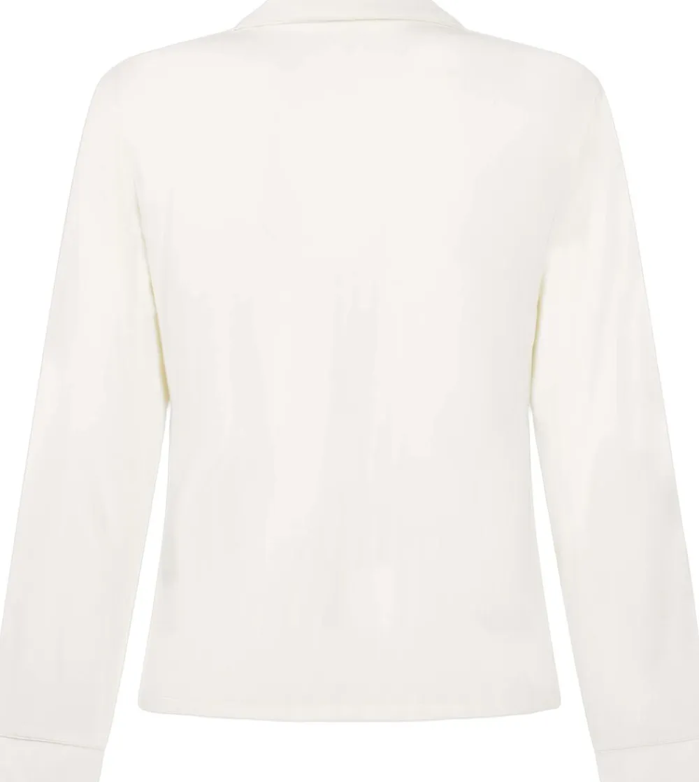 Hunkemöller Essential Jersey Long-Sleeved Jacket White