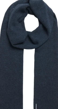 ESSENTIAL LOGO KNITTED SCARF><noscript><img width=