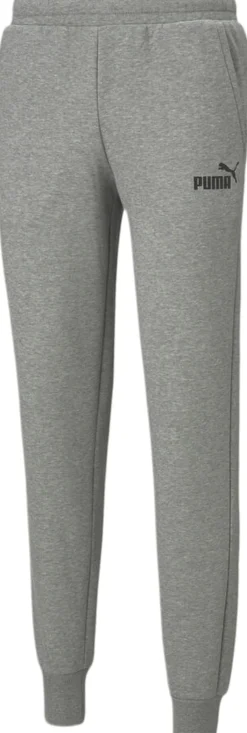 Puma Essential Logo Pants Joggingukser Grå Outlet