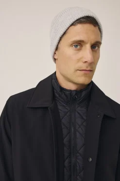 Magasin du Nord Collection Ethan Beanie RWS Cashmere & Uldmix Light grey melange