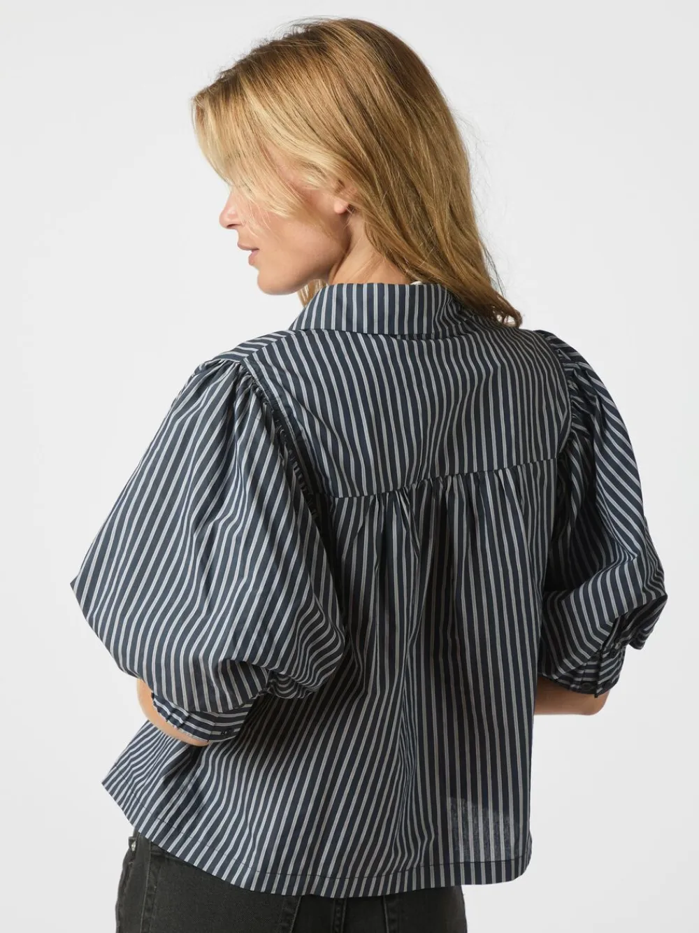 Dame Neo Noir Etta Stripe Shirt