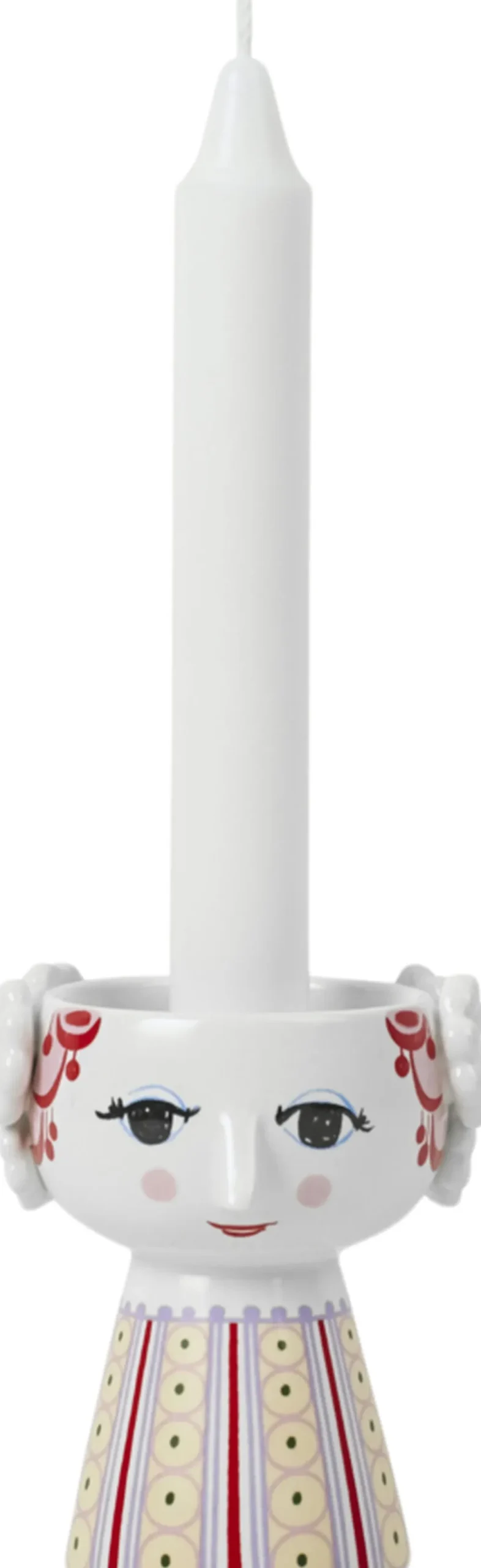 Bjørn Wiinblad Eva Lysestage H9. 5 cm lavendel Sale