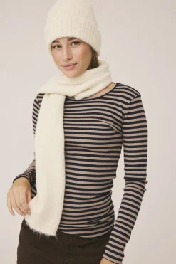 Magasin du Nord Collection Evelyn 7 GRS Scarf Winter white Hot