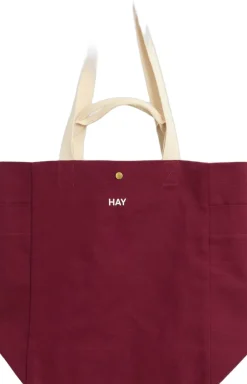 Everyday Tote Bag-Medium-Burgundy>Hay New