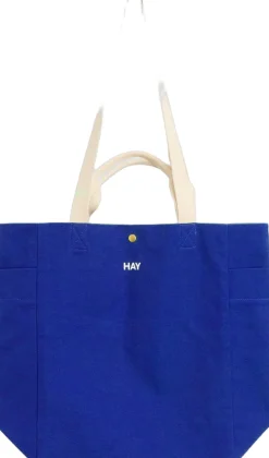 Dame Hay Everyday Tote Bag-Medium-Electric blue