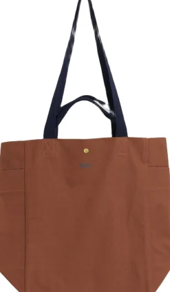 Dame Hay Everyday Tote Bag-Medium-Milk chocolate
