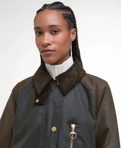 Dame Barbour Evette Wax Jacket - water repellent