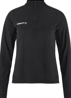 Craft Evolve 2. 0 Half Zip Trænings Trøje Sort Discount